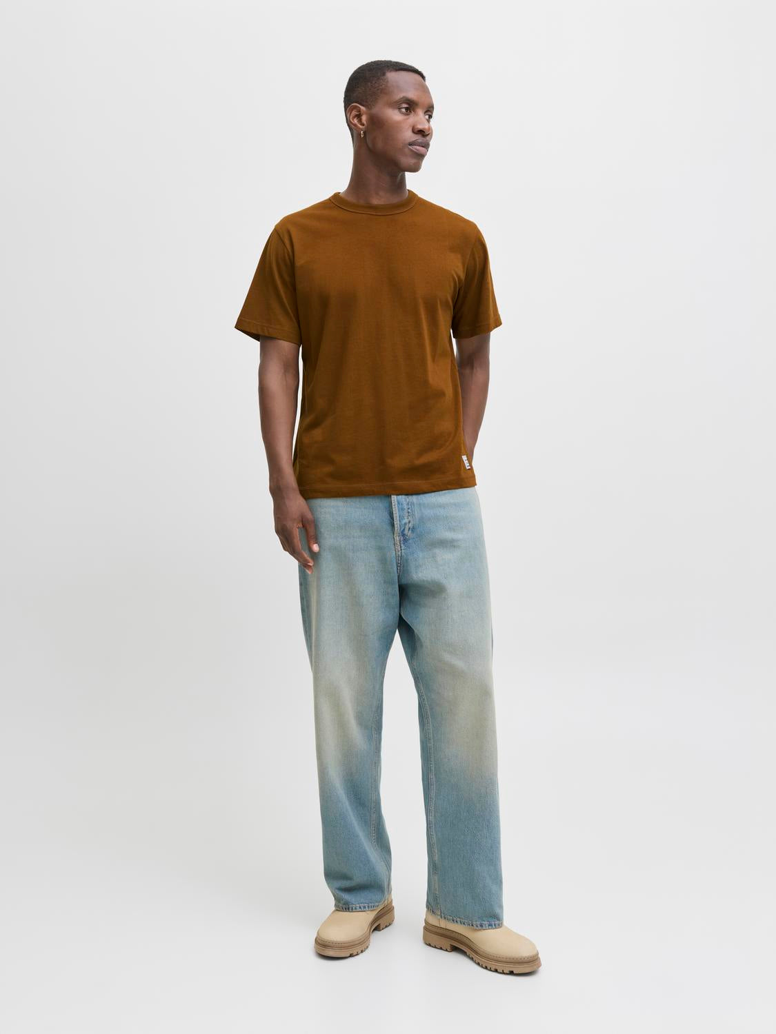 JJEDOVER RELAXED COTTON T-SHIRT